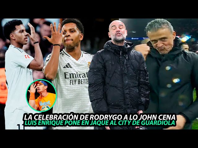 🔥 ÉPICA REMONTADA DEL PSG ANTE EL CITY, LUIS ENRIQUE KAO a PEP|  RODRYGO y SU ESPECIAL FESTEJO