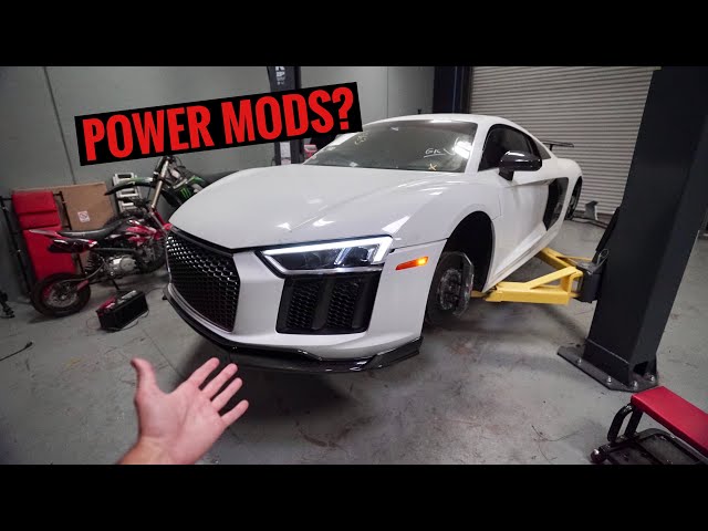 My NO LONGER WRECKED Audi R8!