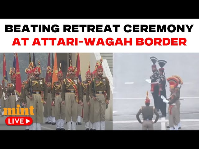 Republic Day Celebration 2025 LIVE: Beating Retreat Ceremony LIVE| Attari-Wagah Border |Indian Army