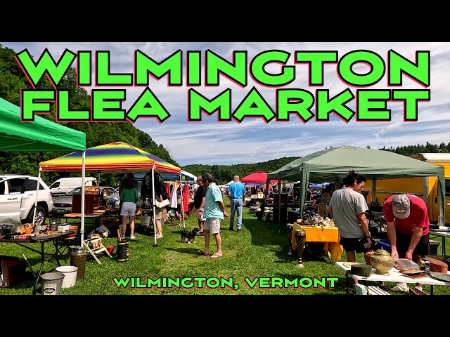 Did We Find Junk or Treasure at Vermont's Wilmington Flea Market? Come Along & Find Out!