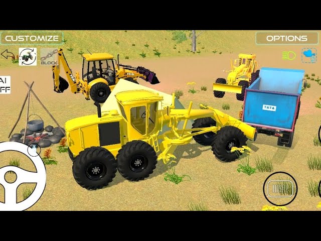 New City Road Construction Simulator game - Construction Game - Android Gameplay#jcb #tractor #truck