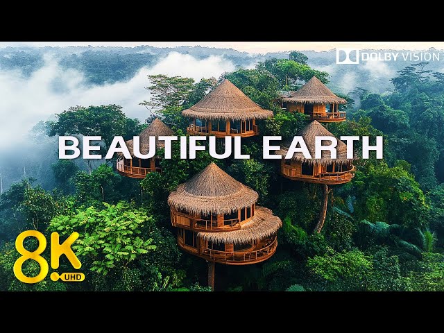 The Most BEAUTIFUL Earth Video You'll Ever See in 8K HDR 60 FPS