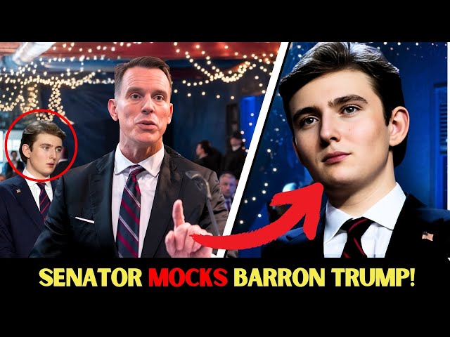 Senator Mocks Barron Trump at Gala – Barron’s Response Leaves Everyone Speechless!"