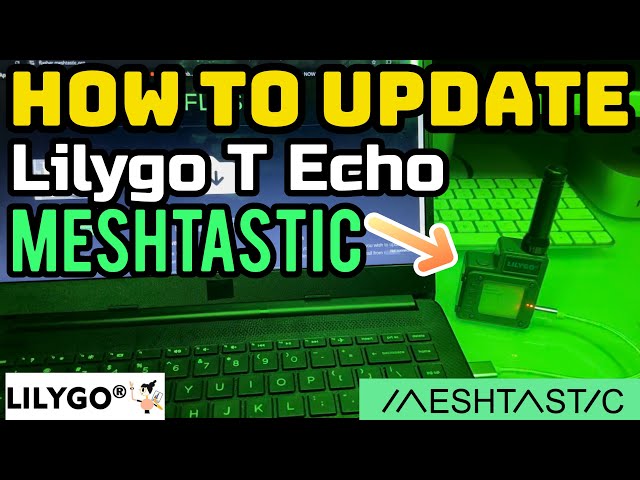 The EASIEST Way to Update Your LilyGo T Echo Meshtastic Firmware, ( Web Flasher ￼2025 Guide )