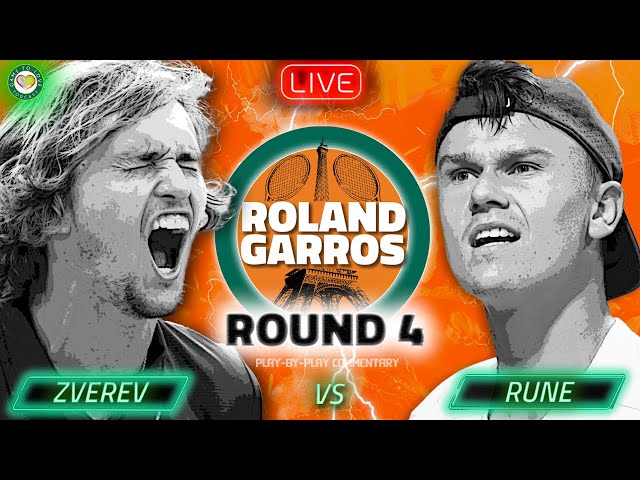 Zverev vs Rune LIVE French Open 2024 Watchalong