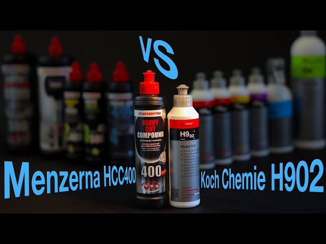 Menzerna HCC400 vs Koch Chemie H902: Side-by-side paint correction, testing & review.