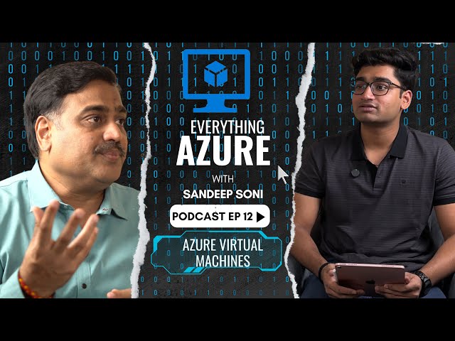 EVERYTHING AZURE | EP 12: Azure Virtual Machines  | PART-1 | Interview Questions | Podcast🎙️