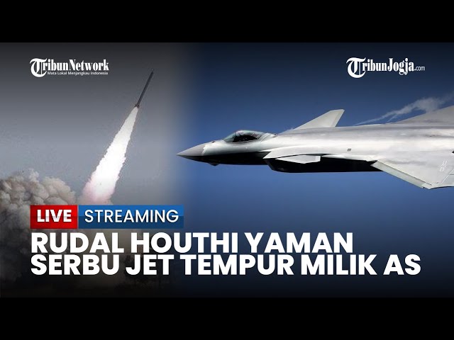 🔴 Jet Tempur F-16 & MQ-9 Milik AS di Serbu Rudal Houthi Yaman