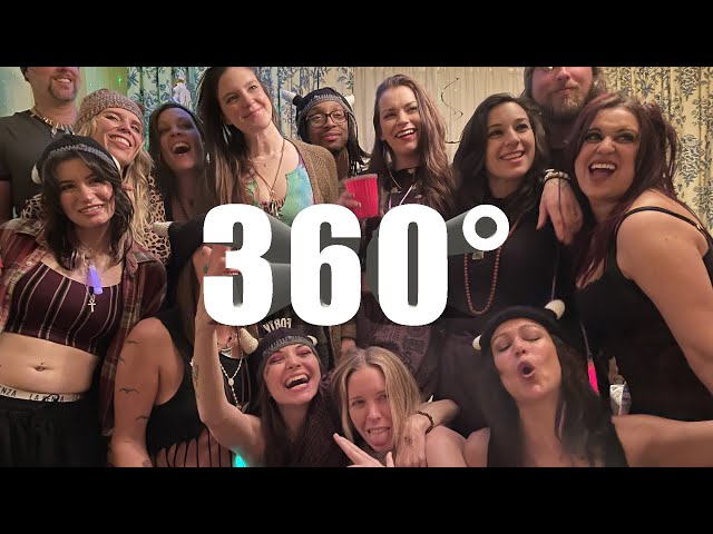 360° Virtual Reality House Party:  Good Times at Elaine's  with Theresa & Friends!