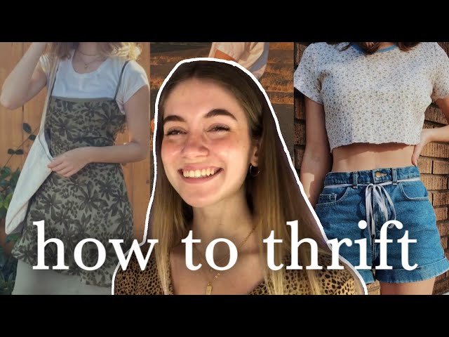 how to thrift: thrifting secrets w/ ella rene