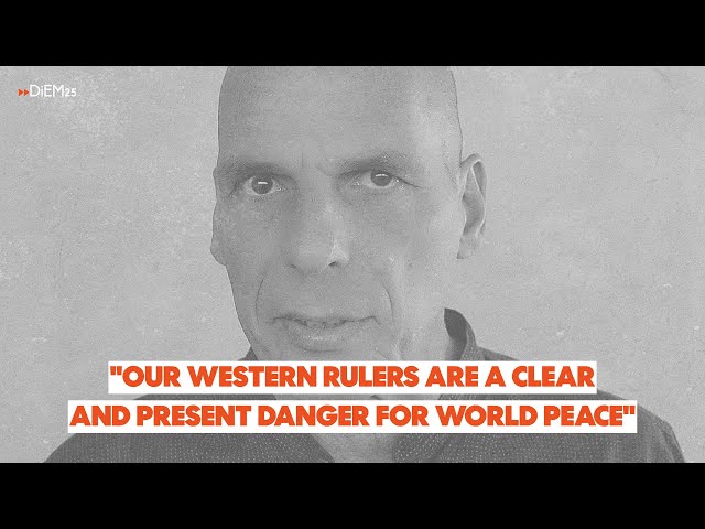 Yanis Varoufakis on the ongoing genocide in Gaza perpetrated by the State of Israel