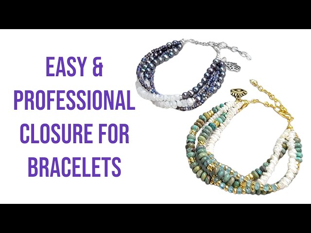 Multi-strand bracelet or necklace technique that is beginner friendly with professional results.