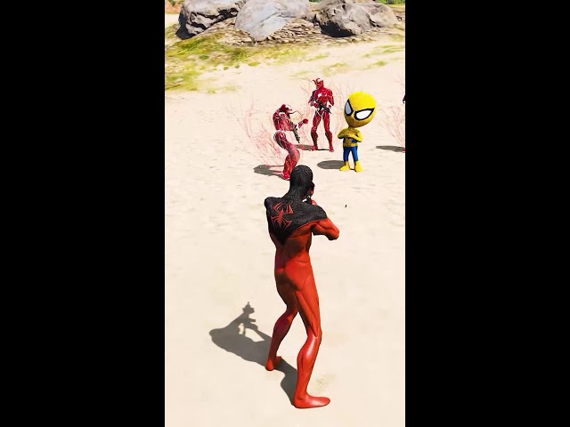 Venom Kidnap😱 Spiderman Kid🤬 #shorts #gta