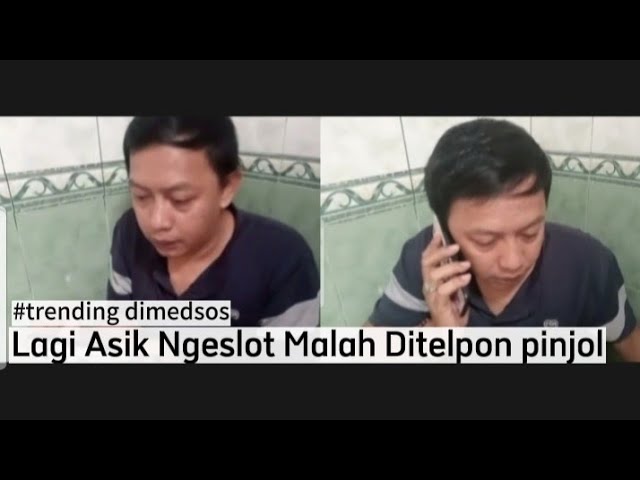 LAGI ASIK NGESLOT MALAH DITAGIH PINJOL !! #videolucubikinngakak #videolucu #videolucuterbaru