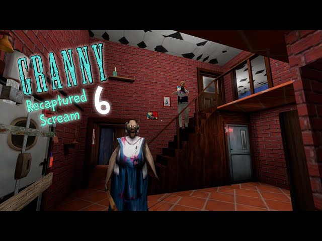 Granny Recaptured In Ice Scream 6 Atmosphere Full Gameplay (Grandpa's Shotgun/ Randomized Preset 10)