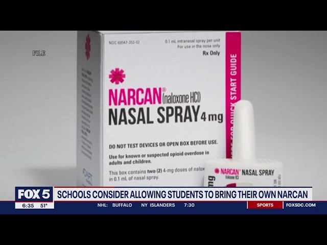 Arlington County Public Schools consider allowing students to bring their own Narcan | FOX 5 DC