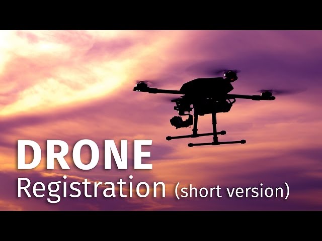 How to Register Your Drone on the FAA Website (Short Tutorial)