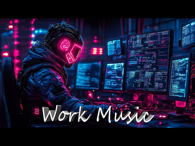 Electronic Music for Work - Deep futuristic garage mix for Focus and Concentration