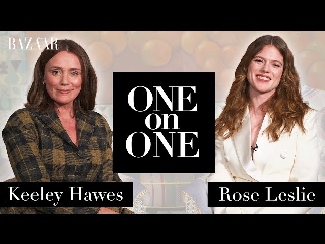 One on One: Keeley Hawes and Rose Leslie discuss the importance of Jane Austen’s legacy | Bazaar UK