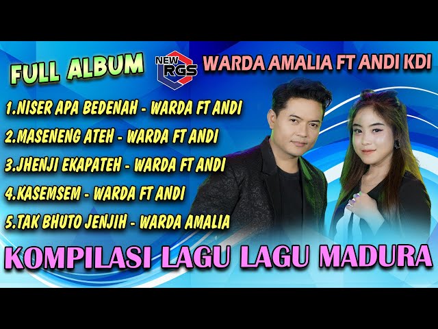 Full Album Duet Madura Viral - Warda Amalia Feat Andi KDI -  Niser Apa Bedenah X Maseneng Ateh