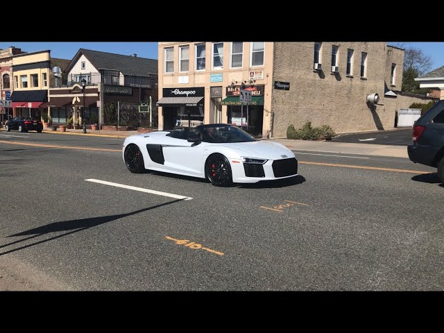 Car Spotting in New Jersey! Audi R8, MK5 Supra, C8 Corvette, Cali T, Etc...