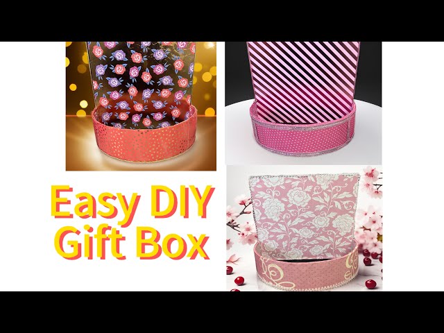 Easy DIY Gift Box Idea!💗It turned out Beautifully 🙌🏼