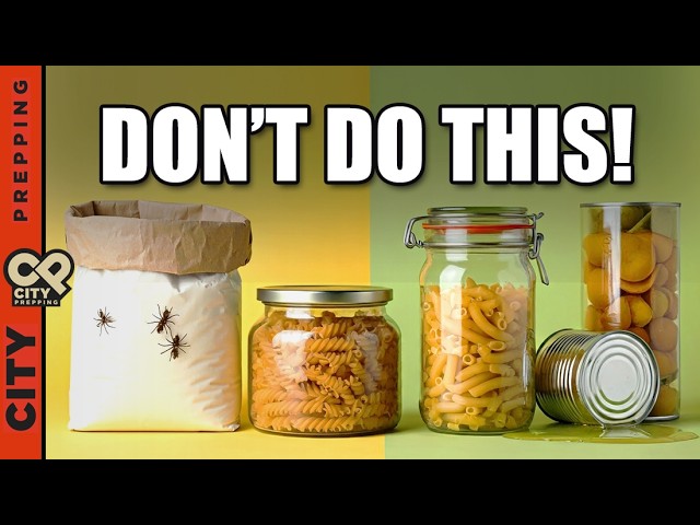 The 5 Worst Food Storage Mistakes Preppers Make