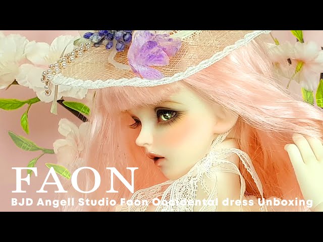 BJD Angell Studio 1/3 FAON (Occidental dress version) Box opening Unboxing 球体関節人形開封 구체관절인형 엔젤스튜디오 개봉