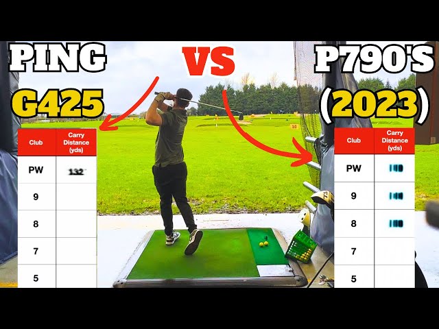 PING G425 VS P790'S 2023 club (COMPARISON)