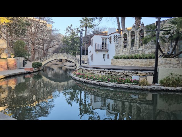 Exploring San Antonio's Historic Riverwalk.  02/04/24