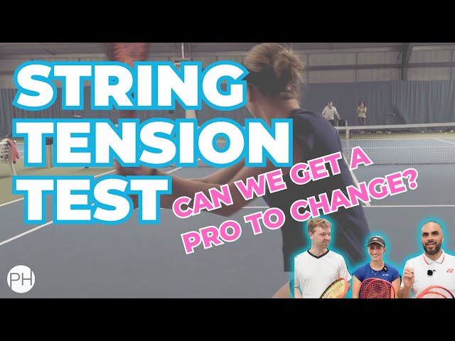 REVIEW: FIND YOUR PERFECT TENSION | Tennis String | Tested By A Pro | PH Tennis