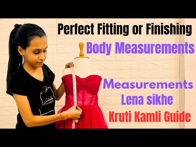 "Blouse Silai Ke Liye Perfect Body Measurements Lena Sikhein" Guide By Kruti Kamli