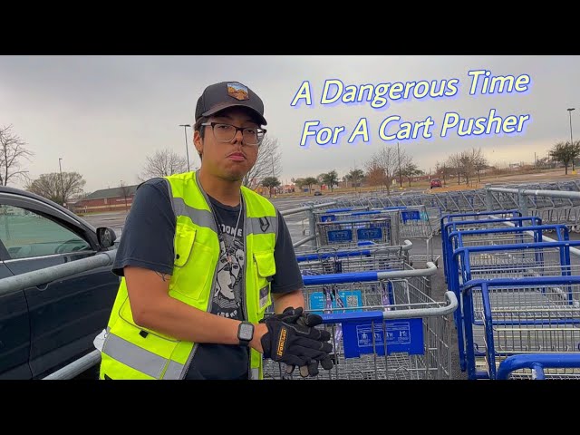 Life As A Sam's Club Cart pusher - Working During a tornado