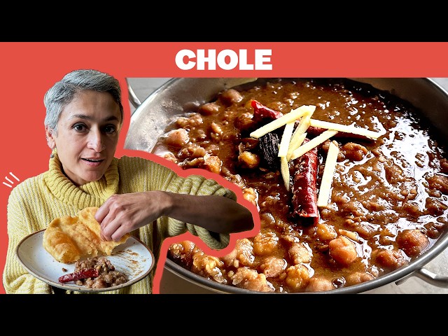 NO ONION - NO TOMATO CHOLE - proper punjabi chickpea curry!