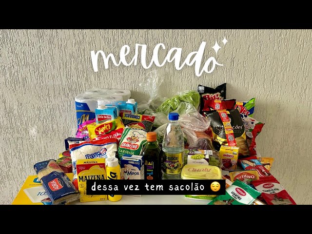 ✨ compras de mercado do mês | tem sacolão finalmente 🥬🥕