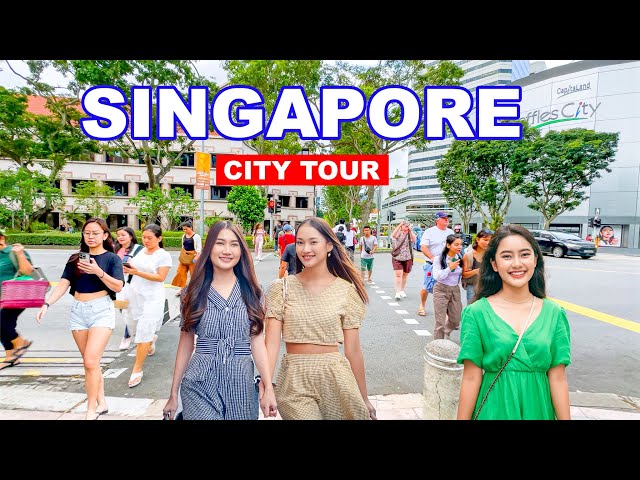 Day And Night In World Safest Country For Travelers | Singapore City Tour 🇸🇬❤️🛍️💰