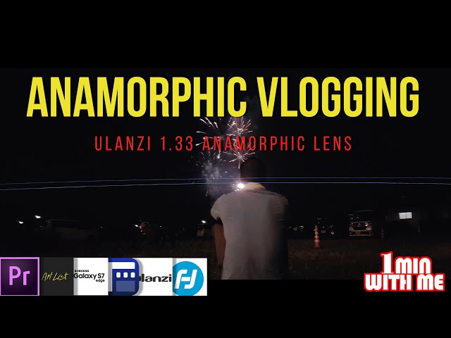 Mobile FilmMaking Vlogging With The Ulanzi Anamorphic Lens