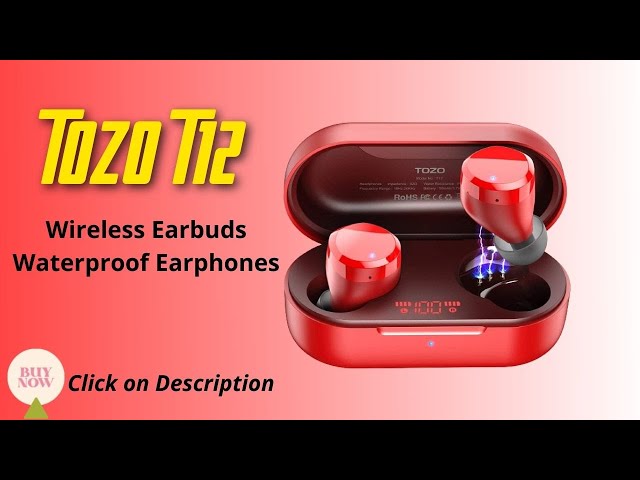 TOZO T12 Wireless Earbuds Bluetooth Headphones Premium | Review