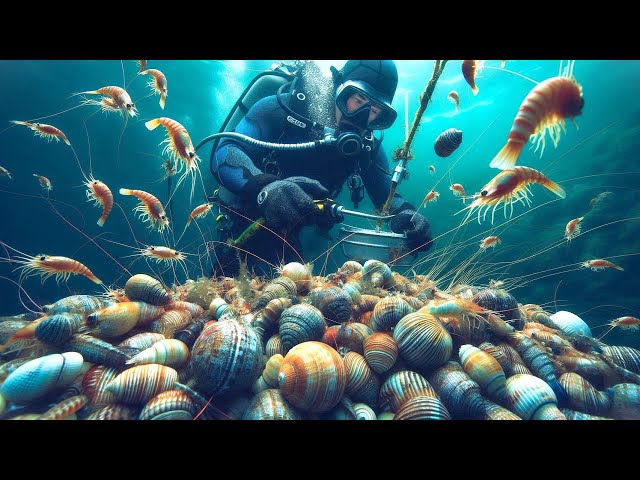 Ep14/ Under Water Fishing! - Marine Life, Sea Animals and Coral Reef! - 수중 모험!! #adventure #다이빙기술