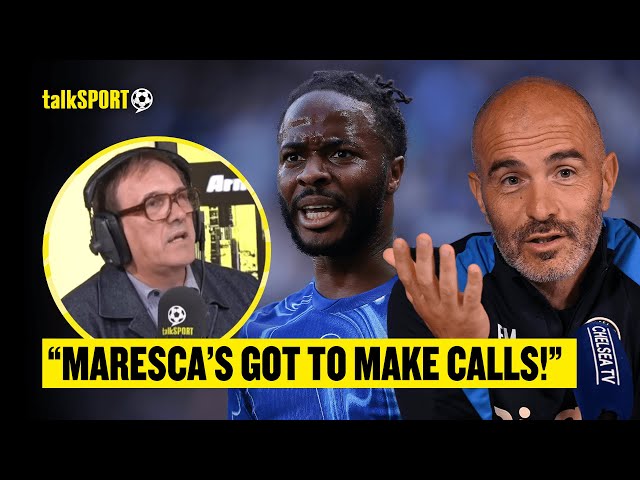 Tony Cascarino DEFENDS Chelsea Boss Enzo Maresca's Decision To Exclude Raheem Sterling! 🔥❌