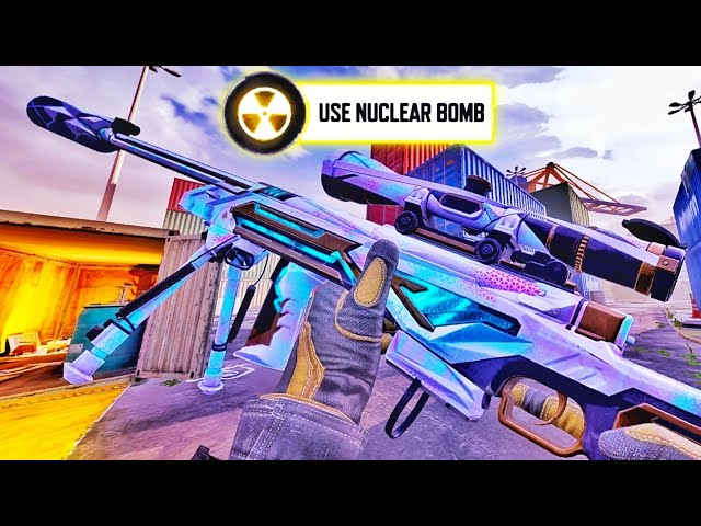 I Nuked In A CoD:M Sniper 1v1 w/ Max Sensitivity on Phone (#1 Tundra Loadout)