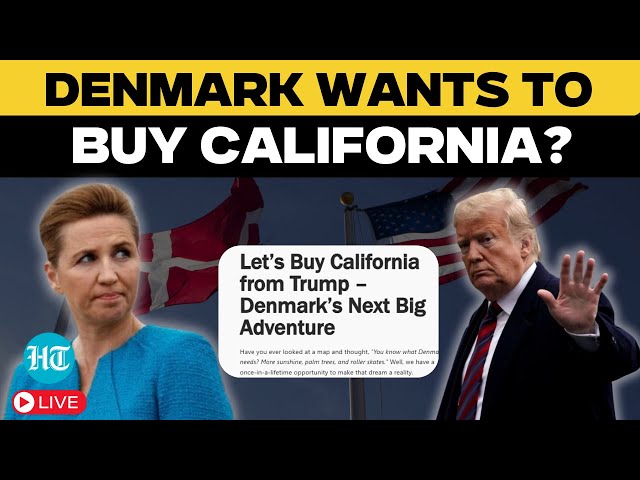 Live | Donald Trump Wanted Greenland, Now Denmark Wants to Buy California? | Trump Latest News