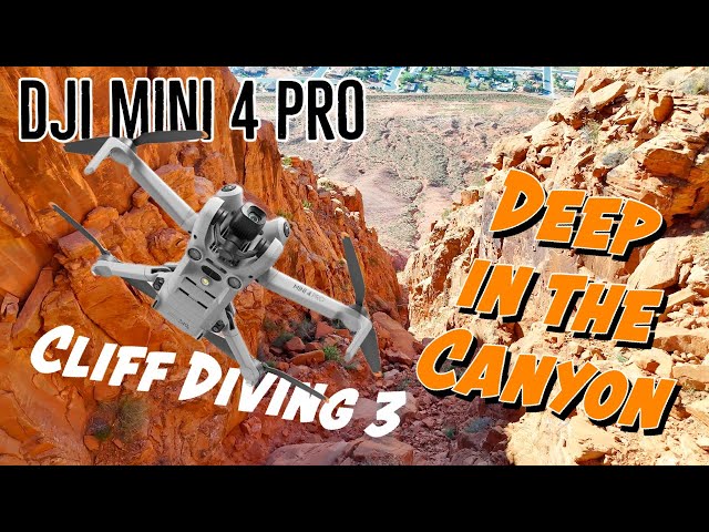 DJI MINI 4 Pro - Going Deeper into the Red Mountain