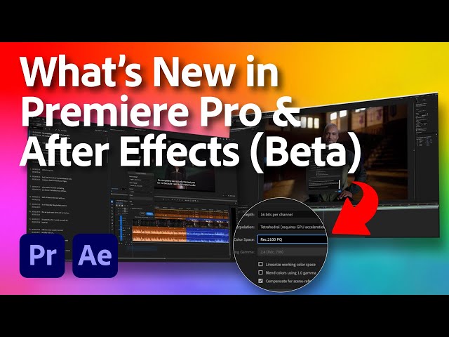 What's New in Premiere Pro & After Effects (Beta) | 2025 Updates | Adobe Video