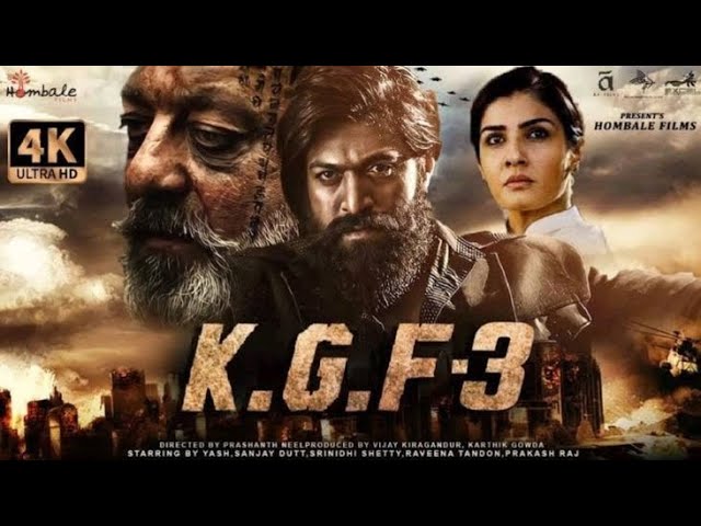 K.G.F Chapter 3 - The Official Trailer South Indian movies