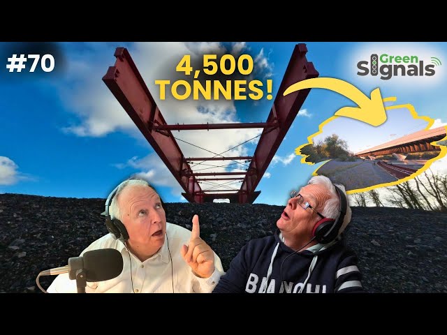 HS2’s incredible 4.5k tonne deck slide at Small Dean & semaphore signals in Shrewsbury | Ep 70