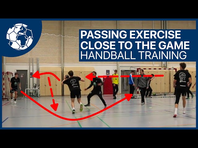 Passing Exercise - Close to the Game - Handballtraining Voigt SHEA | Handball inspires