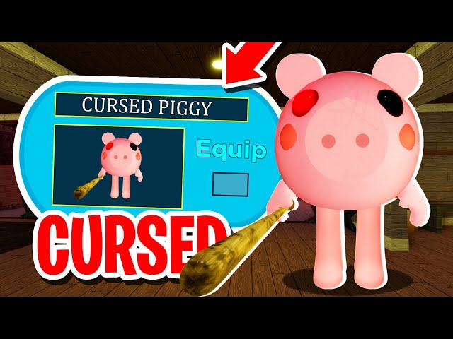 CURSED ROBLOX PIGGY GAMES THAT WILL MAKE YOU SCREAM.. (Secret Cursed Skin)