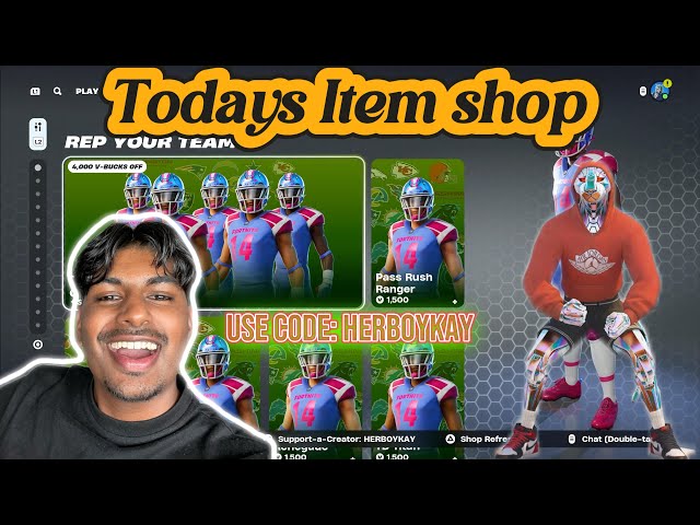 Fortnite are preparing for the Superbowl🏈, Fortnite Item Shop (6 February  2025)💥