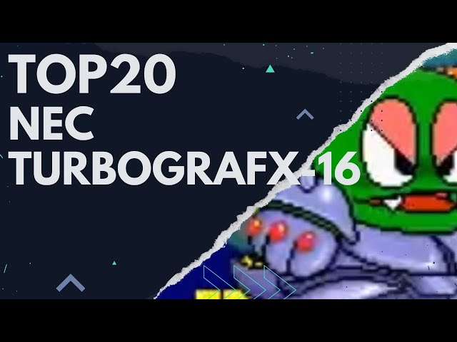 Turbocharged Classics! Top 20 Games That Defined the TurboGrafx-16